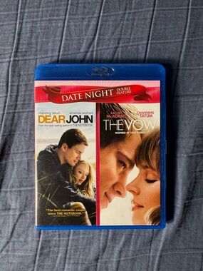 Date Night Double Feature Blu-ray - Red, Blue, White Artwork